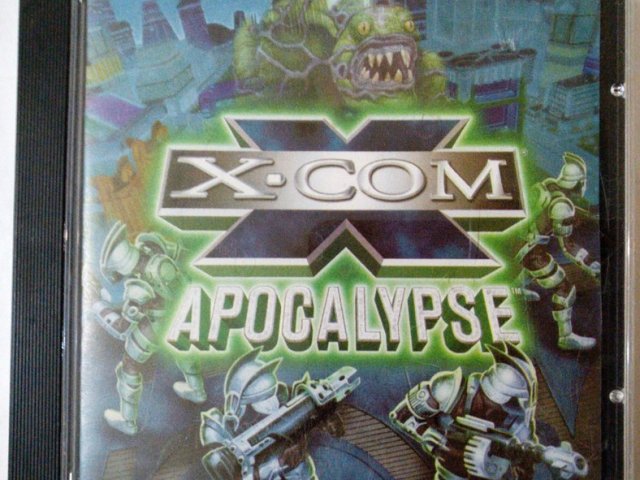 Игровой диск X-COM apocalypse - 1/1