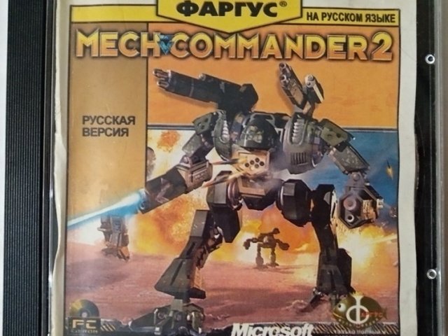 Игровой диск Mech commander 2 (Фаргус) - 1/1