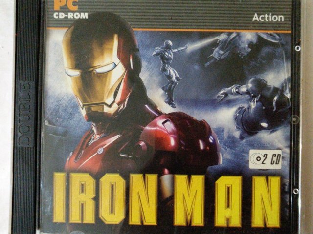 Игровой диск Iron man, 100 грн. &mdash; 1/1