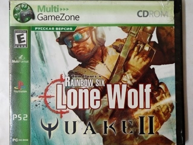 Игровой диск Rainbow six - Lone Wolf. Quake II (Multi GameZone) - 1/1
