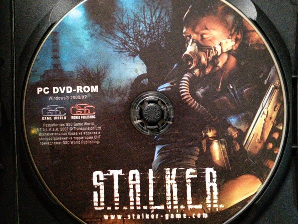 Игровой диск STALKER Тени Чернобыля. PCDVD - 3/3