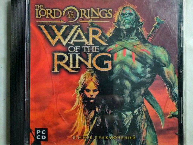 Игровой диск Lord of the Rings War of the Ring. В мире приключений (РП) - 1/1