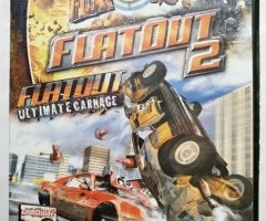 Игровой диск Свит Flatout. Flatout, Flatout 2, Flatout ultimate carnage. PCDVD - 1