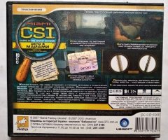 Игровой диск CSI место преступления Дело в Майами (Акелла) - 2