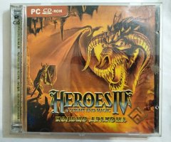 Игровой диск Герои 4. Heroes IV of Might and Magic Кольцо дракона (РП)