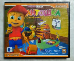 Игровой диск Антошка. Считай вместе с Антошкой! (Акелла)