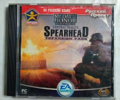 Игровой диск Medal of Honor. Spearhead (Русский Проект)