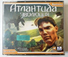 Игровой диск Атлантида эволюция. 4 CD. Акелла