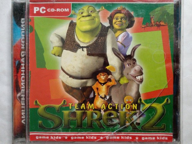 Игровой диск Shrek 2 Team Action (Master Media) - 1/1