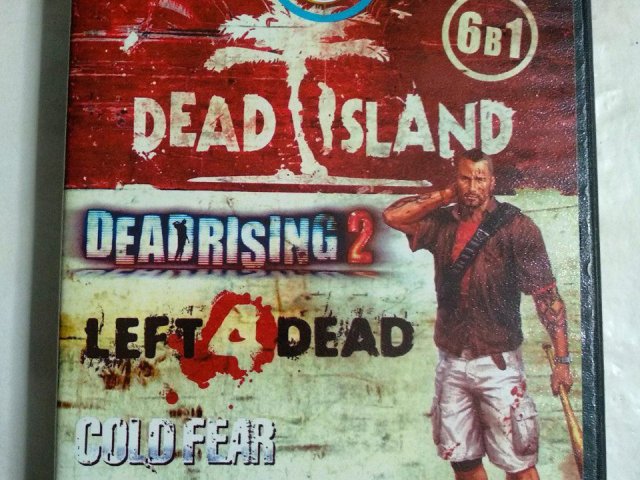 Игровой диск Dead Island, Dead rising 2, Cold fear. Свит жорстоких игор 4 (6в1) - 1/2