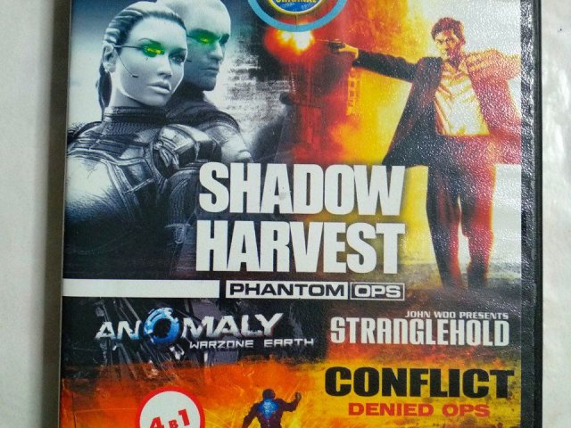 Игровой диск Shadow harvest, Anomaly, Conflict. Свит элитных бойцов 5 (4в1) - 1/2