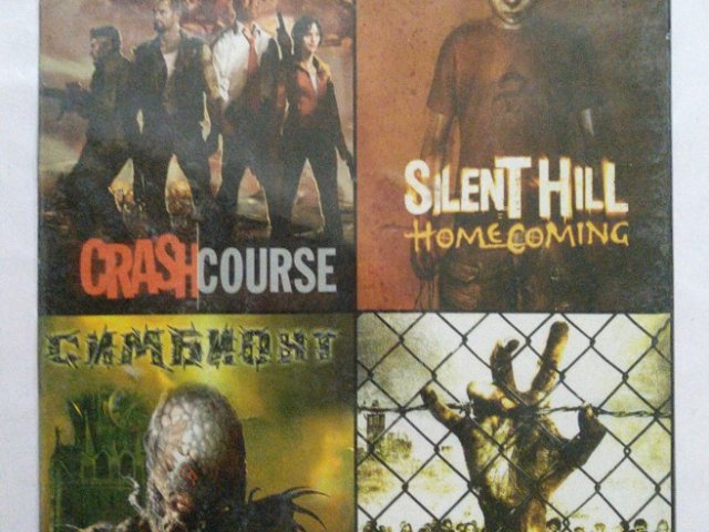 Игровой диск Silent Hill, Crash course, Land Dead, Симбионт. Зов смерти - 1/2