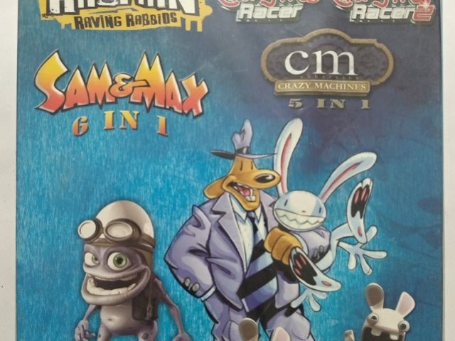 Игровой диск Rayman, Crazy Frog, Sam i Max. Clubgames Part 1 (Terabit) - 1/2