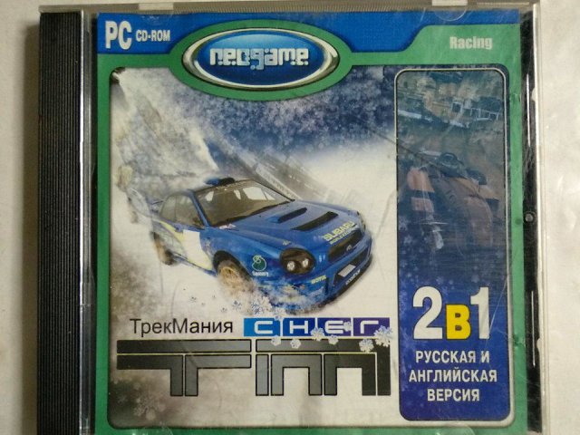 Игровой диск Trackmania Snow. ТрекМания Снег (Neogame) - 1/1