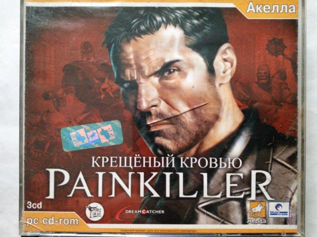 Игровой диск Painkiller. Крещеный кровью (Акелла) (3 CD) - 1/2