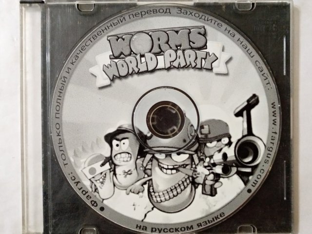 Игровой диск Worms World Party (Фаргус) - 1/1