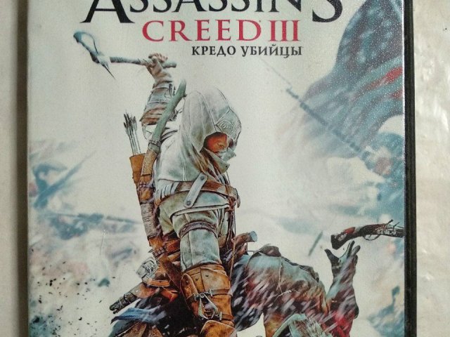 Игровой диск Assassins Creed 3. Кредо убийцы. Золотая коллекция - 1/1