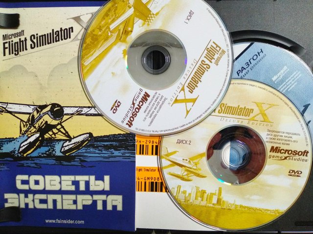 Игровой диск Microsoft Flight Simulator X. Gold Edition - 3/3