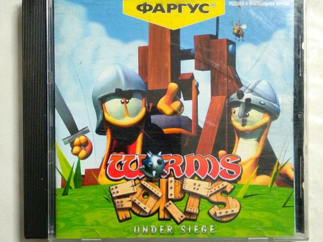 Игровой диск Worms Forts Under Siege (Фаргус) - 1/1