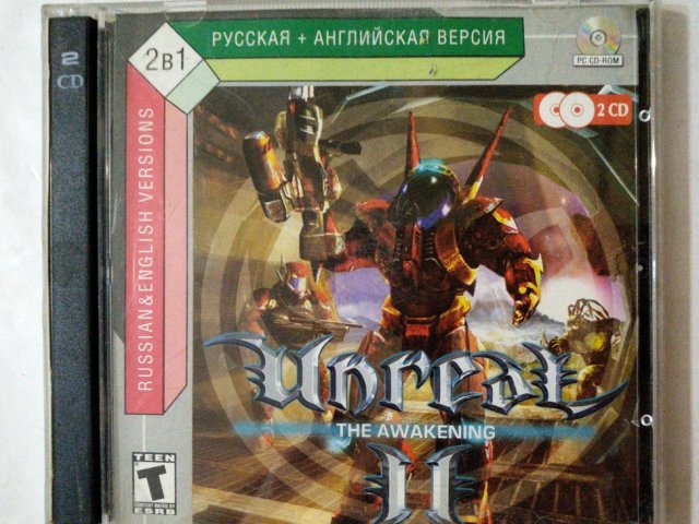 Игровой диск Unreal 2. The Awakening (2 CD) - 1/2