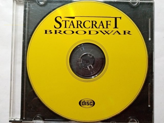 Игровой диск Starcraft Broodwar - 1/1