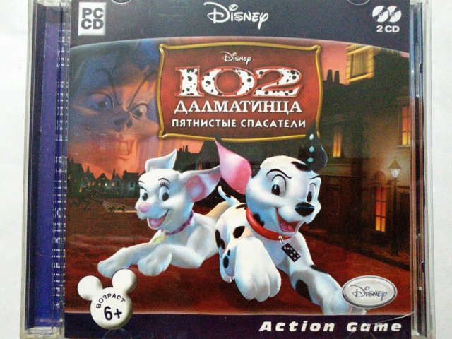 Игровой диск 102 Далматинца. Пятнистые спасатели (2 CD) - 1/1