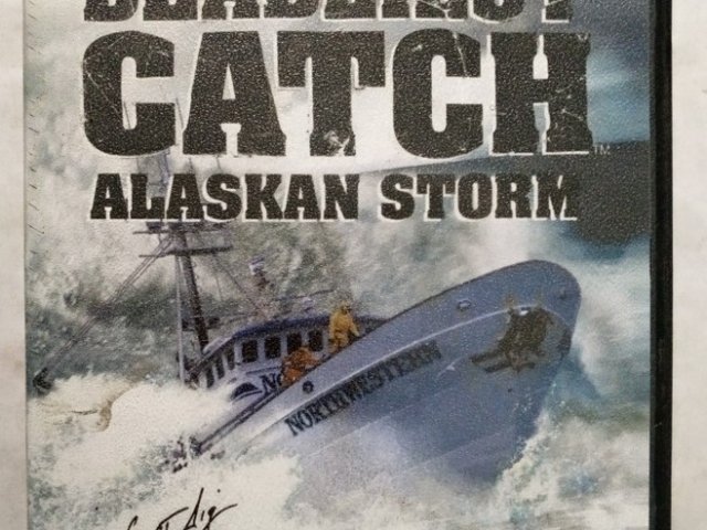 Игровой диск Deadliest Catch Alaskan Storm.  Смертельный улов - охота на крабов - 1/2