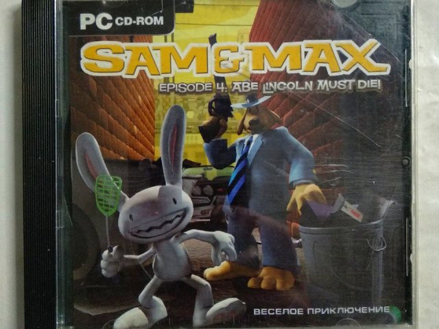 Игровой диск Sam & Max. Episode 4 abe lincoln must die - 1/1