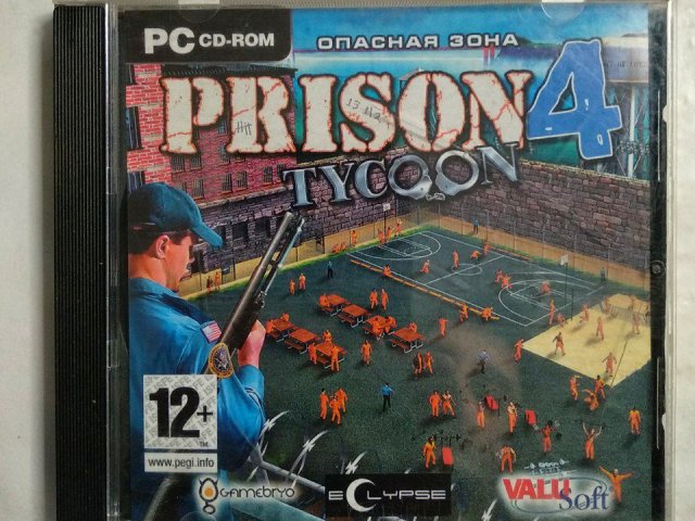 Игровой диск Prison 4 Tycoon. Опасная зона - 1/1