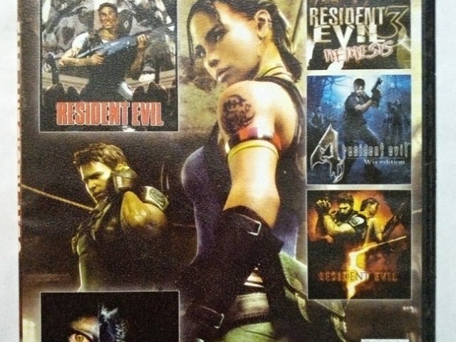 Игровой диск Resident Evil 1, 2, 3, 4, 5. Свит Resident Evil. Оскал смерти - 1/2