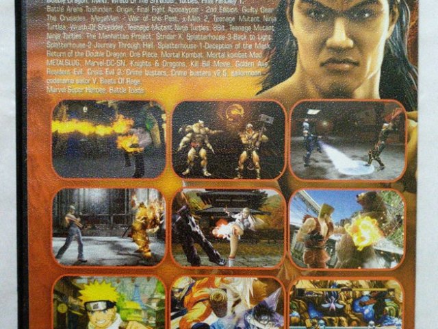 Игровой диск Mortal Kombat, Naruto, RAW, Tekken (52в1) - 2/2