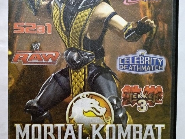 Игровой диск Mortal Kombat, Naruto, RAW, Tekken (52в1) - 1/2