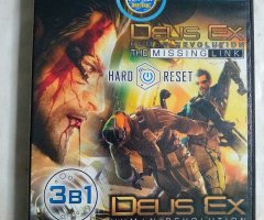 Игровой диск Deus Ex, Hard reset. Свит кибер войны