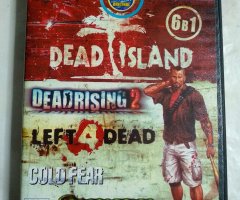 Игровой диск Dead Island, Dead rising 2, Cold fear. Свит жорстоких игор 4 (6в1)