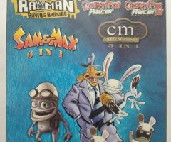 Игровой диск Rayman, Crazy Frog, Sam i Max. Clubgames Part 1 (Terabit)