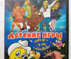 Игровой диск Детские игры. Скуби-Ду и Рыбка Фредди. 19 игр