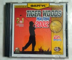 Игровой диск Tiger Woods. PGA Tour 2002 (Фаргус)