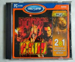 Игровой диск Doom3 в аду (Neogame)