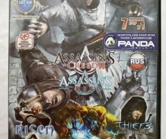 Игровой диск Assassins Creed, Risen, Thief 3, Trine. Свит пригод (7в1)