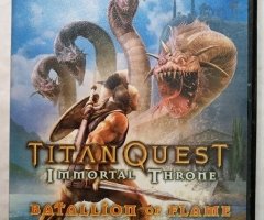 Игровой диск Titan Quest Immortal Throne. Batallion of Flame. Битва титанов