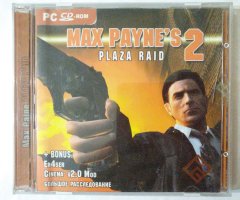 Игровой диск Max Payne 2 Plaza Raid (РП)