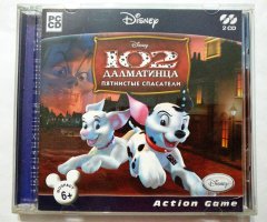 Игровой диск 102 Далматинца. Пятнистые спасатели (2 CD)