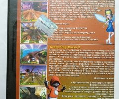 Игровой диск Crazy Frog Racer 1, Crazy Frog Racer 2. Крутые гонки - 2