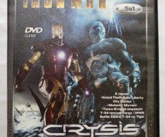 Игровой диск Iron Man, GTA, Танки второй мировой, Т-34. Апокалипсис (5в1)