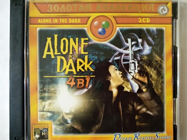 Игровой диск Alone in the Dark 4в1. Золотая коллекция (DRS) (2 CD) - 1/2