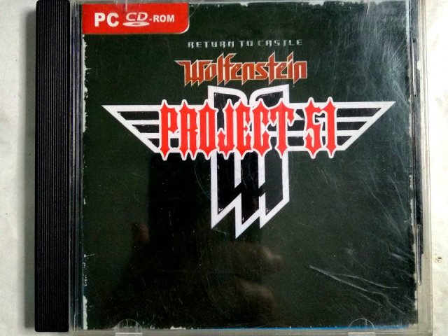 Игровой диск Return to Castle Wolfenstein. Project 51 - 1/1