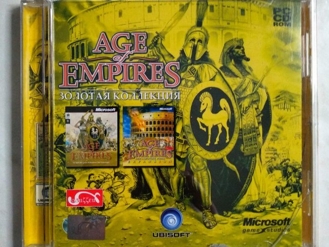 Игровой диск Золотая коллекция Age of Empires - 1/3