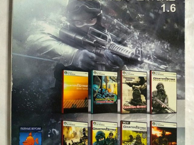 Игровой диск Антология Counter-Strike. Counter-Strike 1.6, 200 грн. &mdash; 1/2