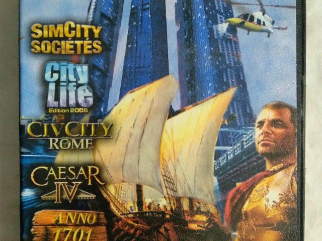 Игровой диск SimCity, City Life, CivCity, Caessar, Anno. Terabit - 1/2
