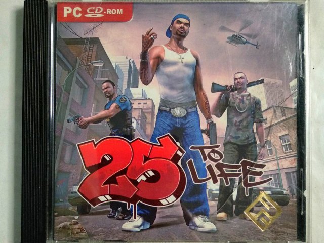 Игровой диск 25 to life (РП), 100 грн. &mdash; 1/1